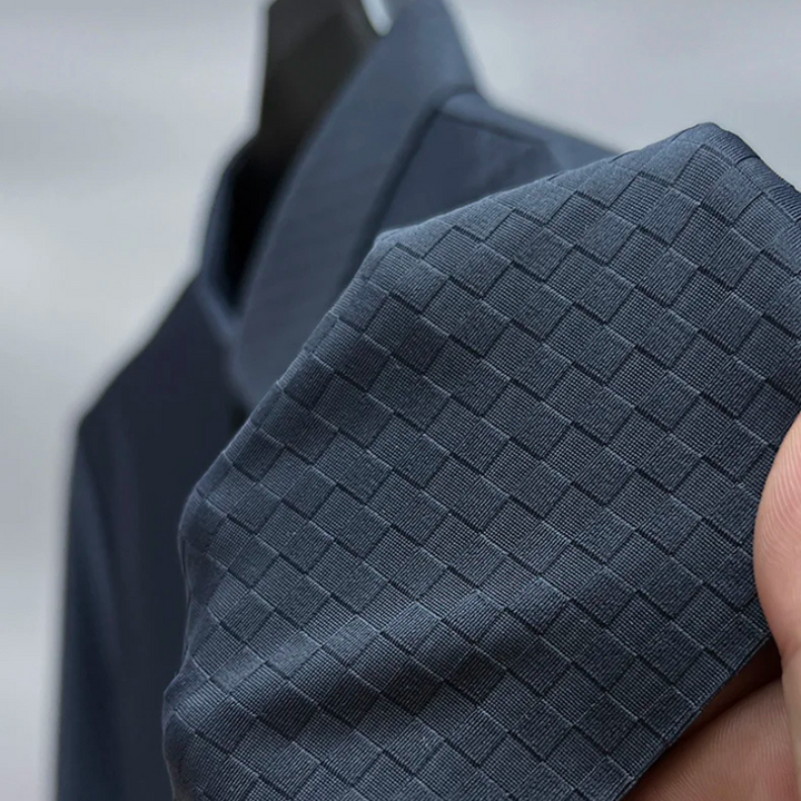 [SOLD OUT] Scaltro: Majesty Grid Non-Crease Polo