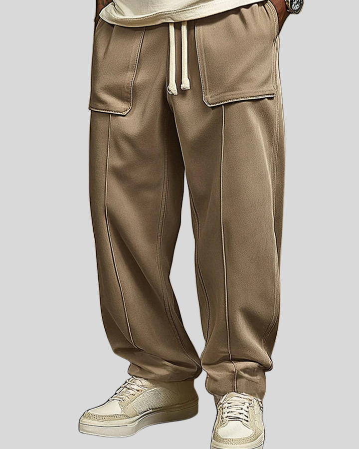 Comfy Utility Street Style Suede Pants