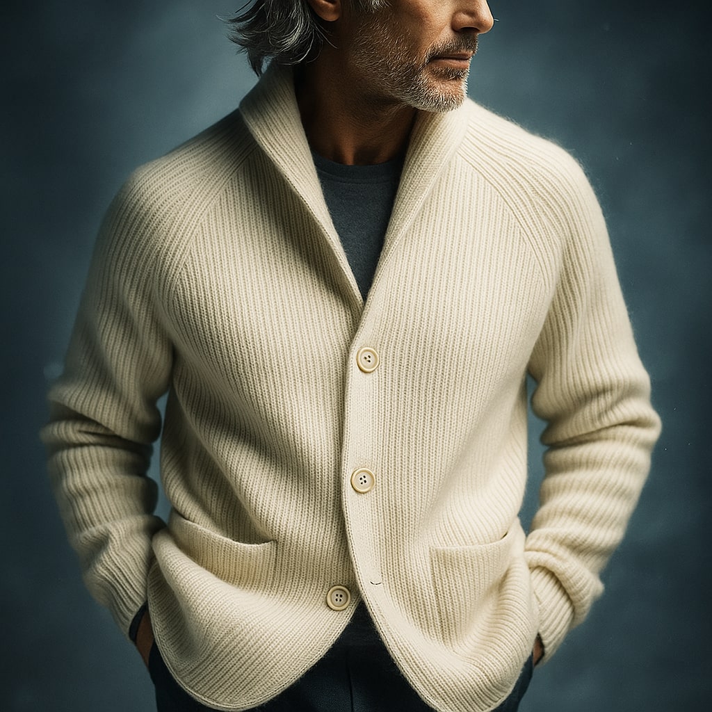 Matteo Lightweight Knit Cardigan