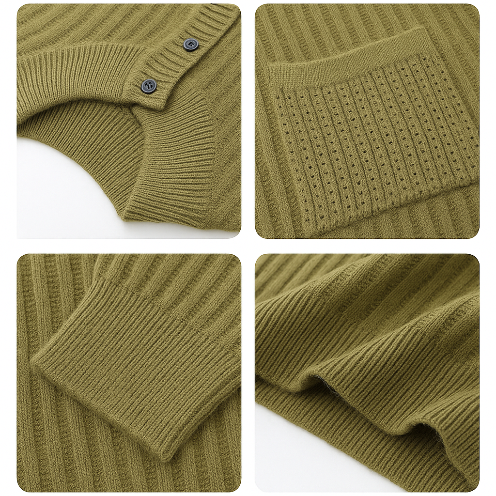 London Rib Stitch Sweater
