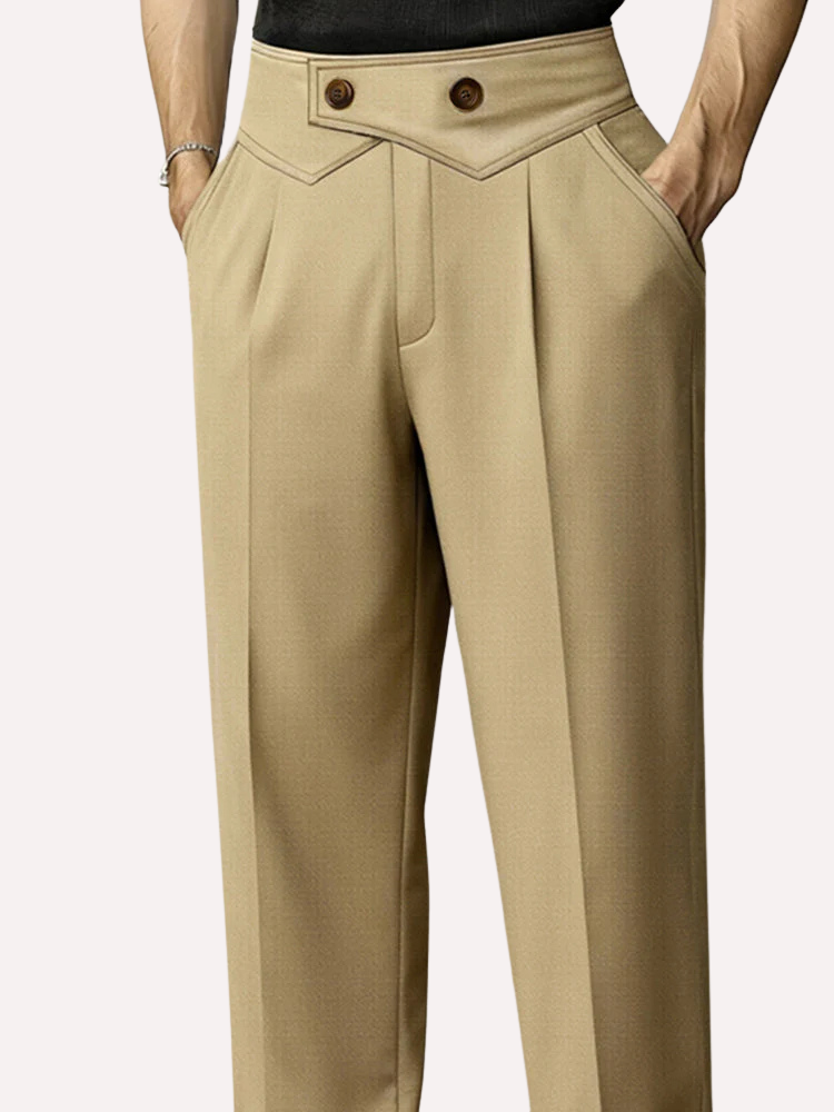 Casual Comfortable Fit Suit Pants