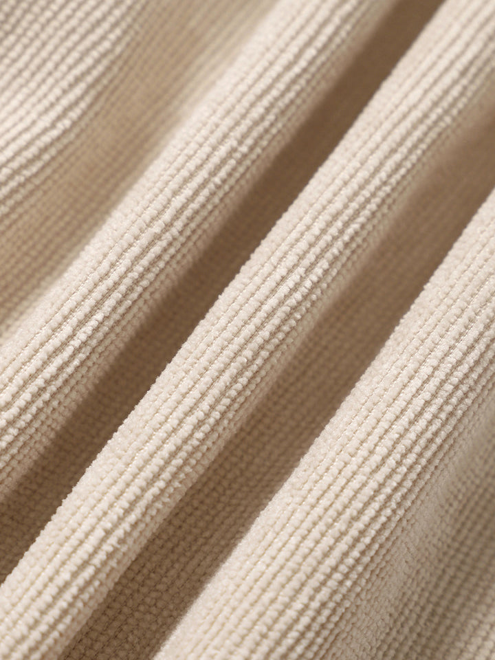 Men's textured corduroy casual pants