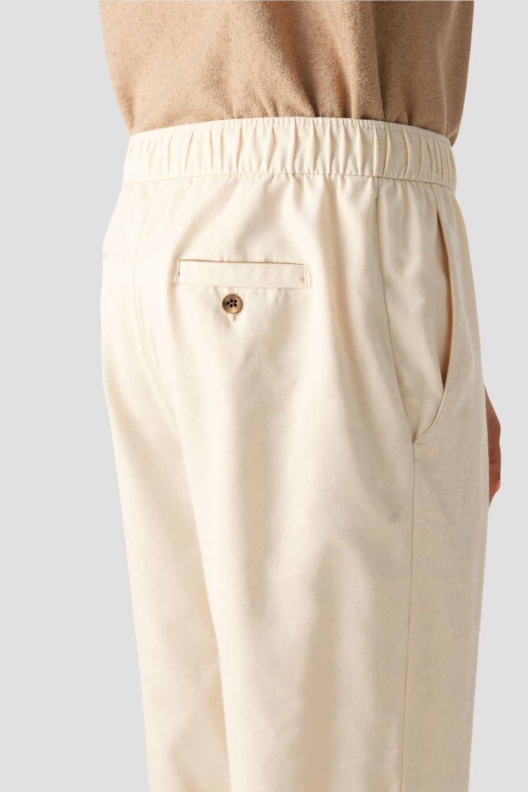 KORRIK  Regular Fit Linen Loose Pants