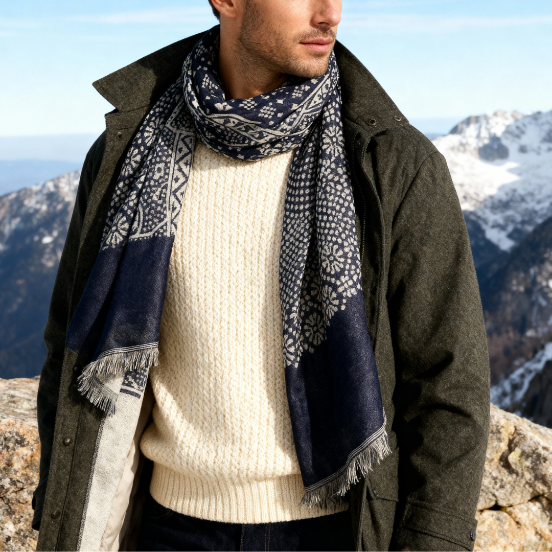 Arnaud Paris Cotton Scarf