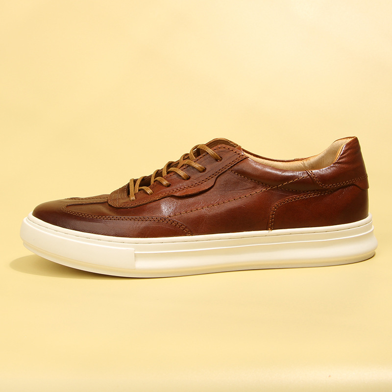 Peter Genuine Leather Lace-Ups