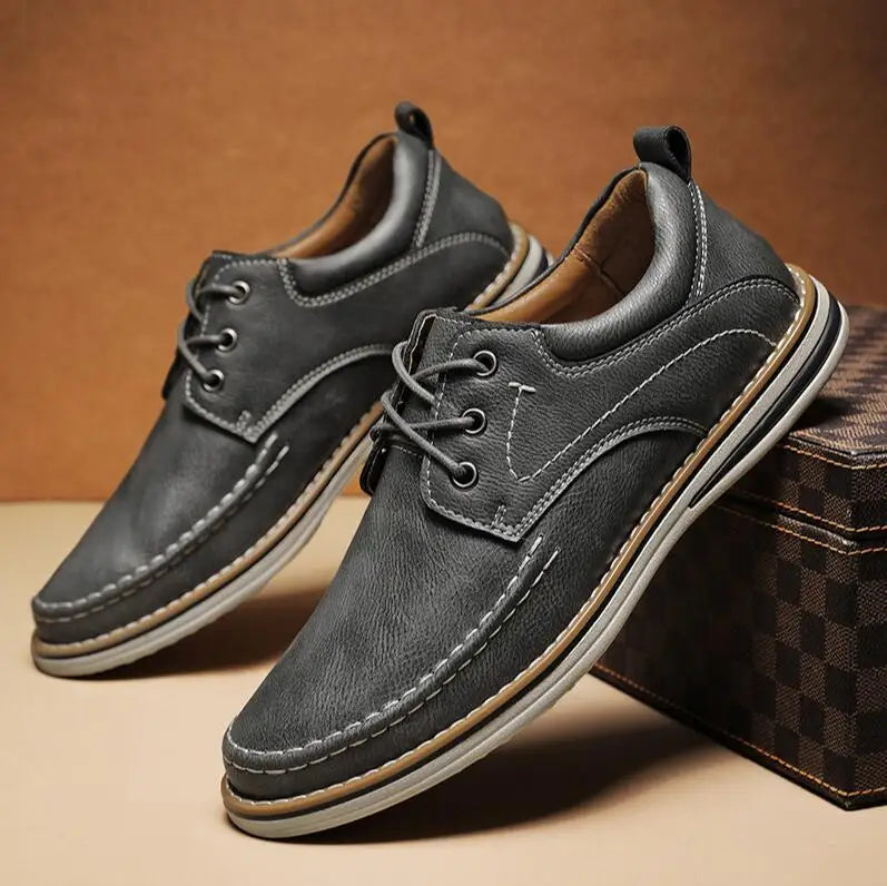 Brookstone Genuine Leather Walkers