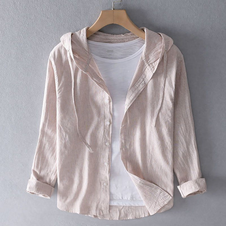 NICO  LINEN HOODIE